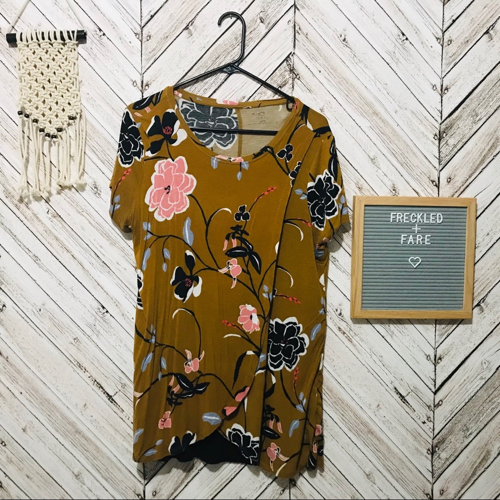 Motherhood maternity nursing blouse